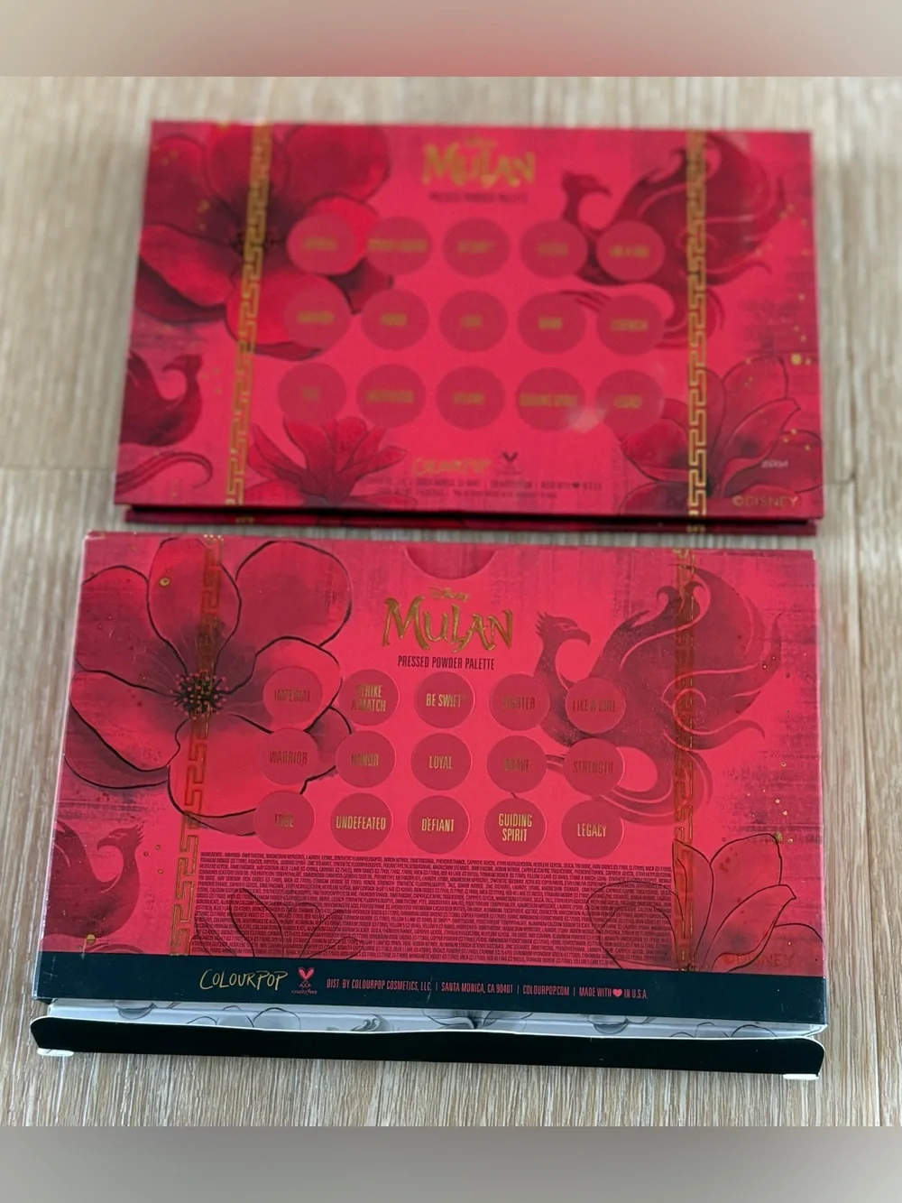 COLOURPOP Disney MULAN Eyeshadow Palette NEW IN BOX Limited edition Discontinued